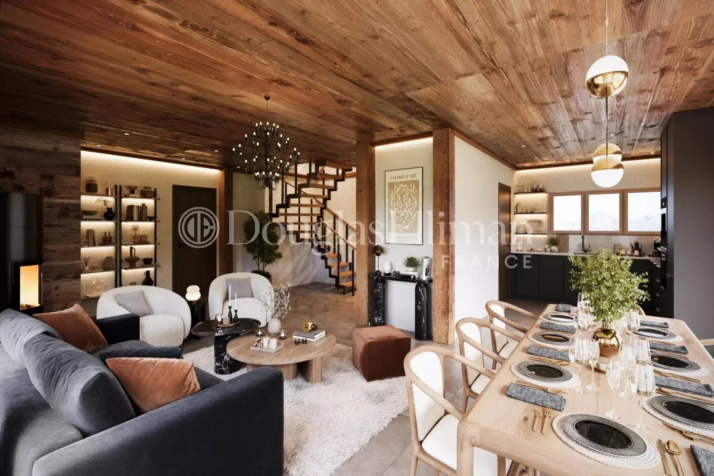 Image - MEGEVE – high-quality new-build chalets in an intimate development