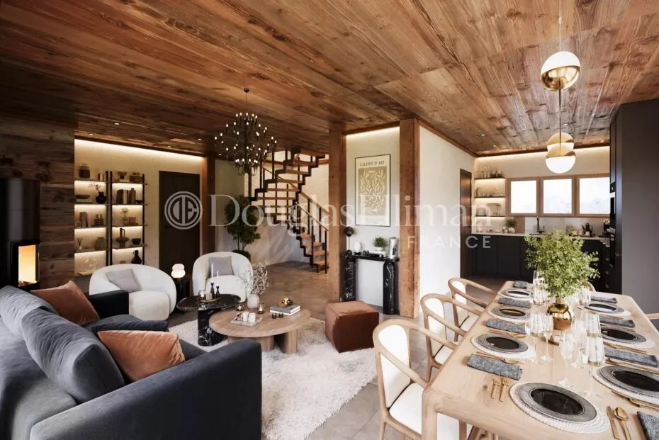 Image - MEGEVE – high-quality new-build chalets in an intimate development