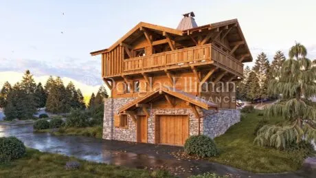 Image - LES GETS – Chalet neuf de 3 chambres aux Chavannes - Image nᵒ1