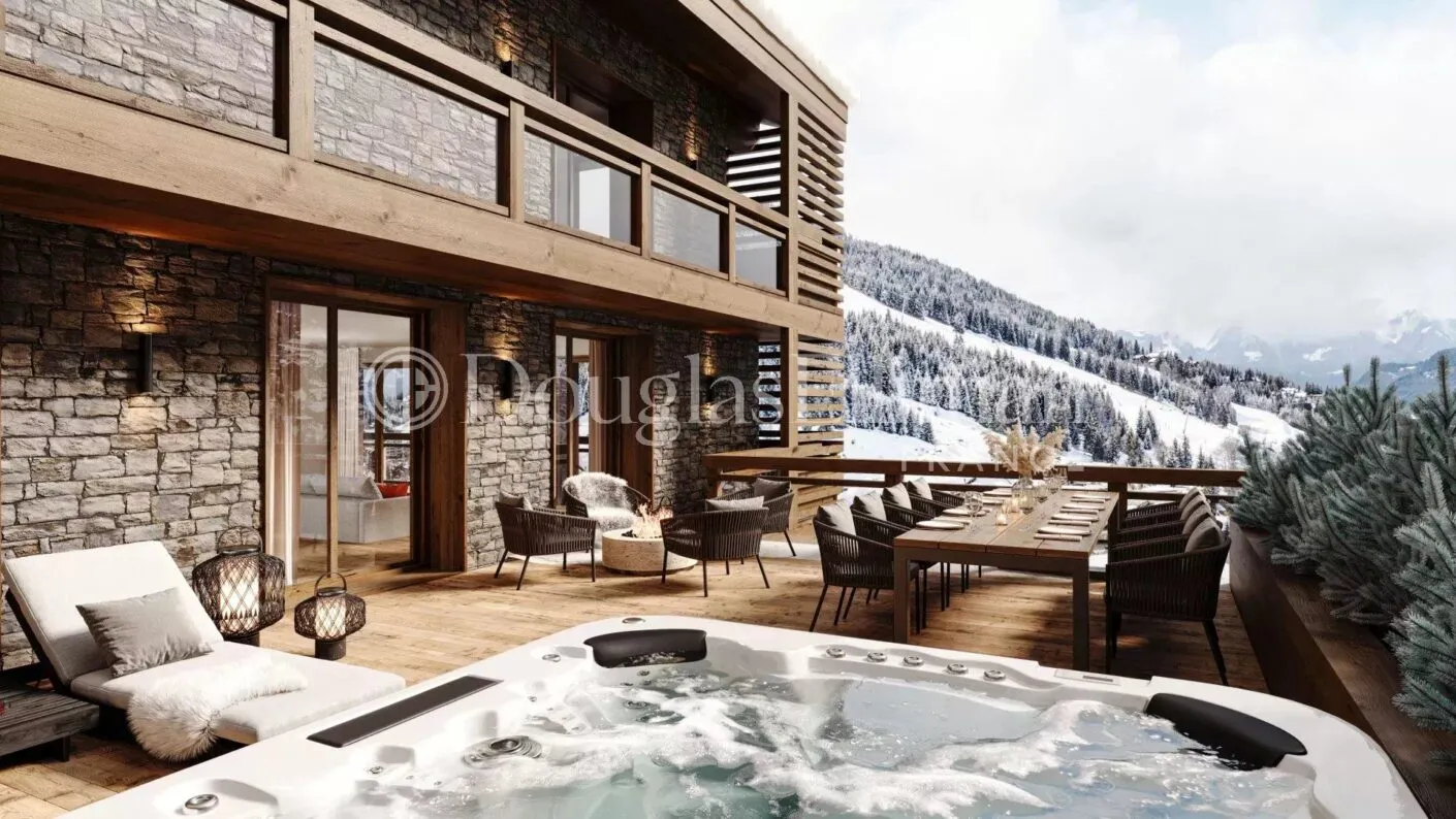 Image - COURCHEVEL – Huit lodges 3 chambres et cabine