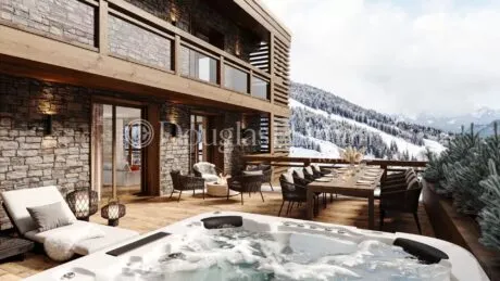 Image - COURCHEVEL – Huit lodges 3 chambres et cabine - Image nᵒ1