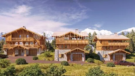 Image - LES GETS – Chalet neuf de 3 chambres dans le prestigieux quartier de Chavannes - Image nᵒ1