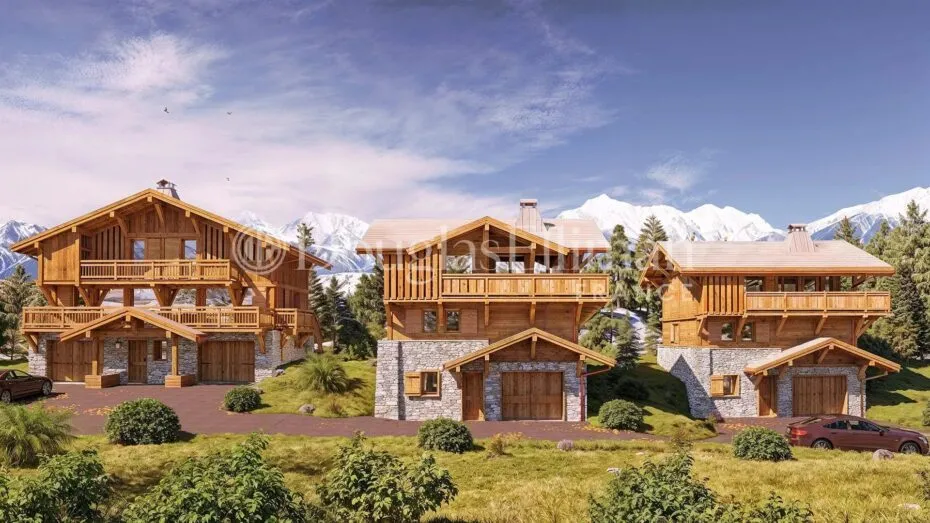 Image - LES GETS – Chalet neuf de 3 chambres dans le prestigieux quartier de Chavannes