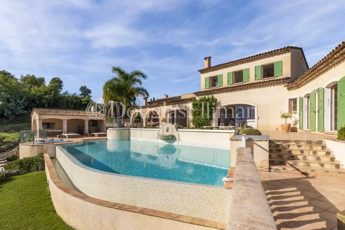 Image - PEGOMAS – Superbe villa provençale avec vue mer