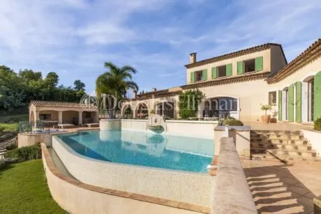Image - PEGOMAS – Stunning Provençal villa with sea view - Picture n°1