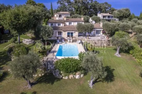 Image - VALBONNE : A Beautiful Stone Villa with Views close to the Village - Picture n°1