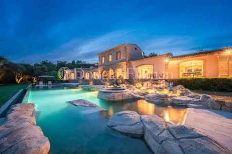 Image - CHATEAUNEUF-DE-GRASSE : A Beautiful Bastide Style Villa with Pool and Panoramic Views - Picture n°1