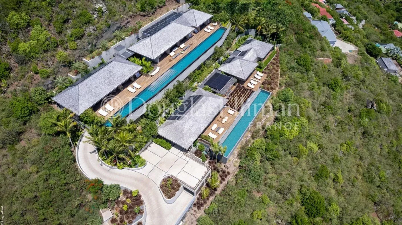 Image - SAINT BARTH : propriété d&rsquo;exception sur les hauteurs de Marigot