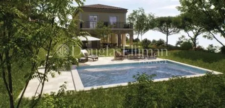 Image - MENTON –  Proche de Monaco, terrain constructible vue mer avec projet de permis pour une villa de 300m2 - Image nᵒ1