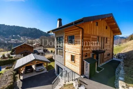 Image - MORZINE – Chalet contemporain de 6 chambres avec vues panoramiques - Image nᵒ1