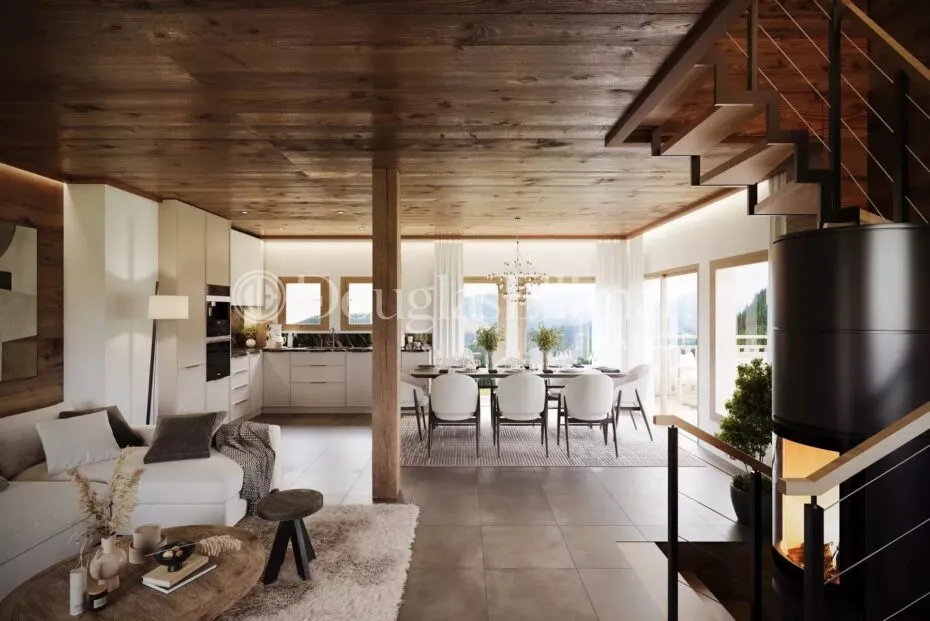 Image - MEGEVE – high-quality new-build chalets in an intimate development