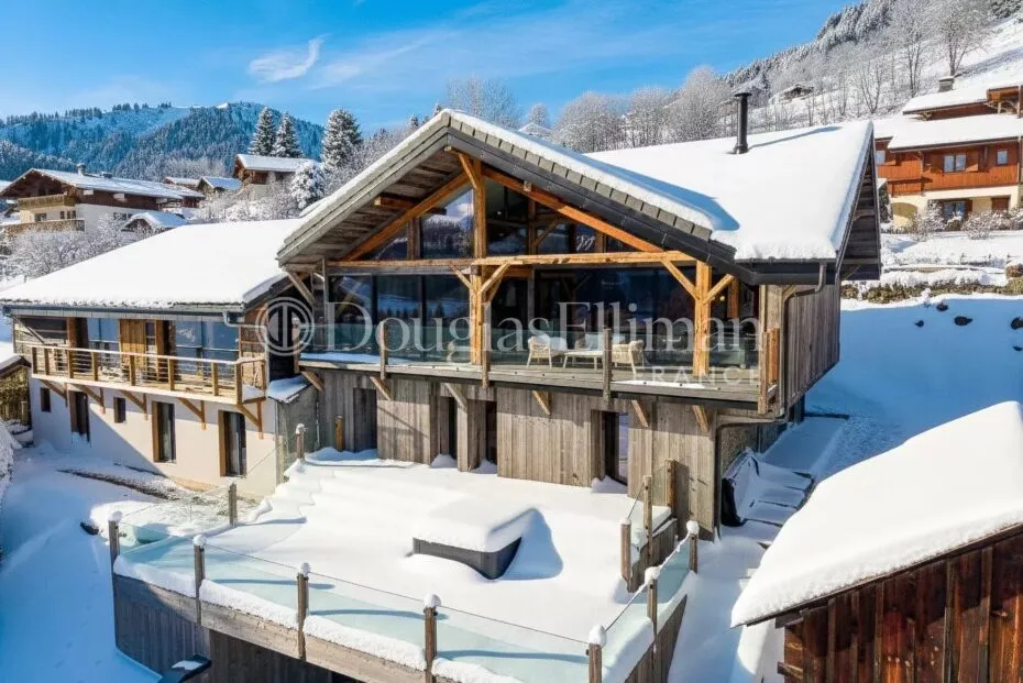 Image - LA CÔTE D’ARBROZ – Chalet contemporain de 6 chambres avec vues panoramiques