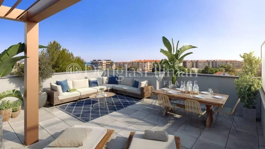 Image - ANTIBES – Penthouse 4 pièces avec 92m2 de terrasses