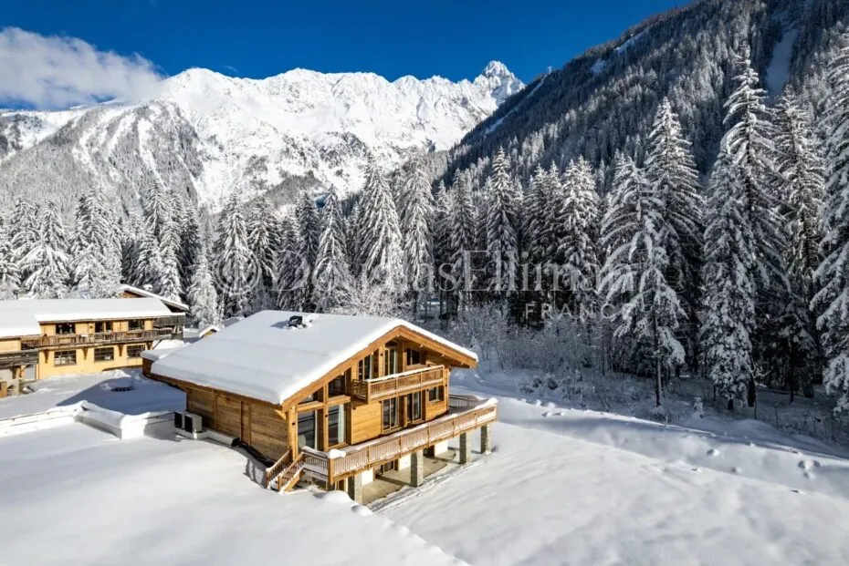Image - ARGENTIERE – New-build 5-bedroom chalet with pool
