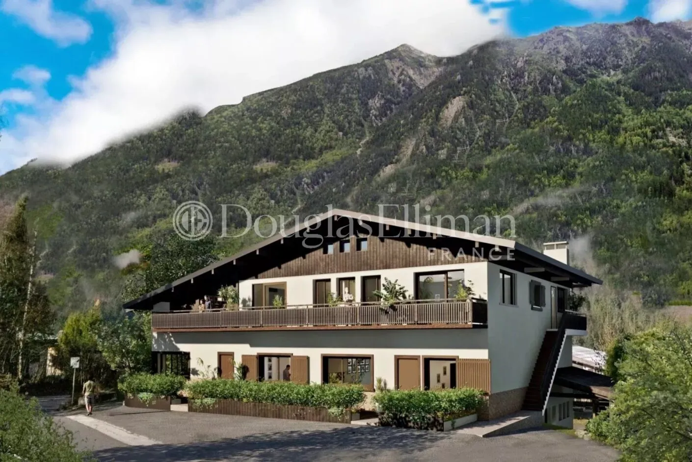 Image - CHAMONIX – A to-be renovated 3-bedroom luxury loft-style apartment in Chamonix