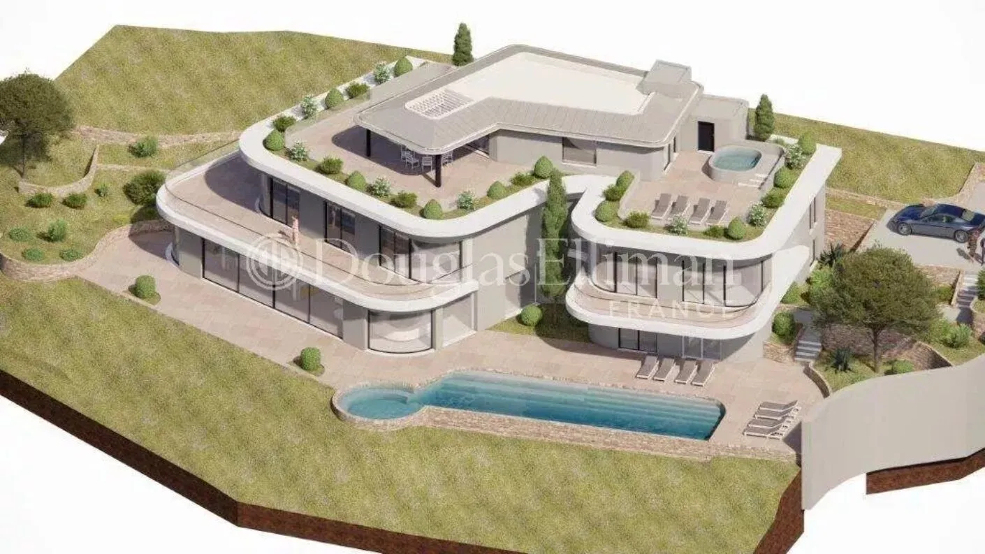 Image - BEAUSOLEIL – VILLA CONTEMPORAINE VUE MER A RENOVER