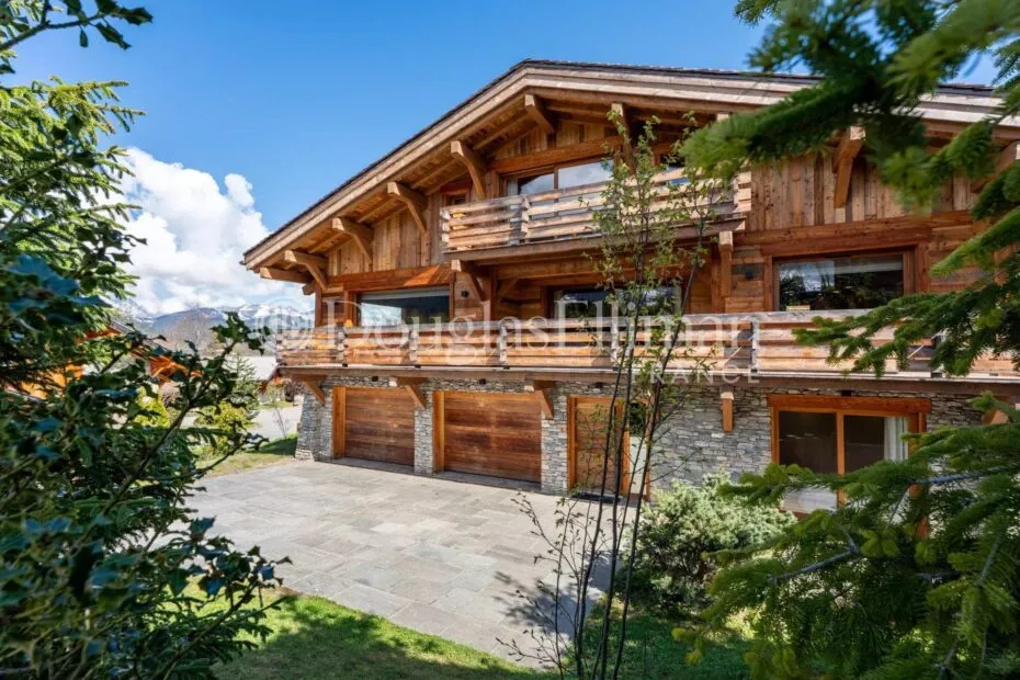 Image - MEGEVE – Exceptional new chalet located between the ski slopes and the Mont d’Arbois golf course
