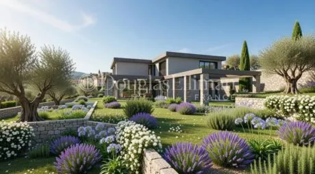 Image - OPIO – Villa Picual in the Domaine de l’Oliveraie – Building plot – Lot No. 8 - Picture n°1