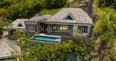 Image - Saint-Barth – Merlette – 3-bedroom villa with sea view – Pool - Picture n°1