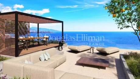 Image - CAP D’AIL – 4-room penthouse roof terrace near Monaco - Picture n°1