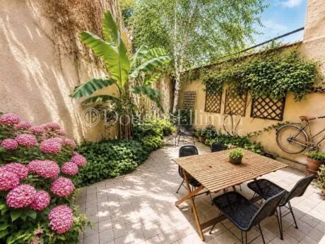 Image - BORDEAUX JARDIN PUBLIC – Maison pierre avec cour paysagée - Image nᵒ1